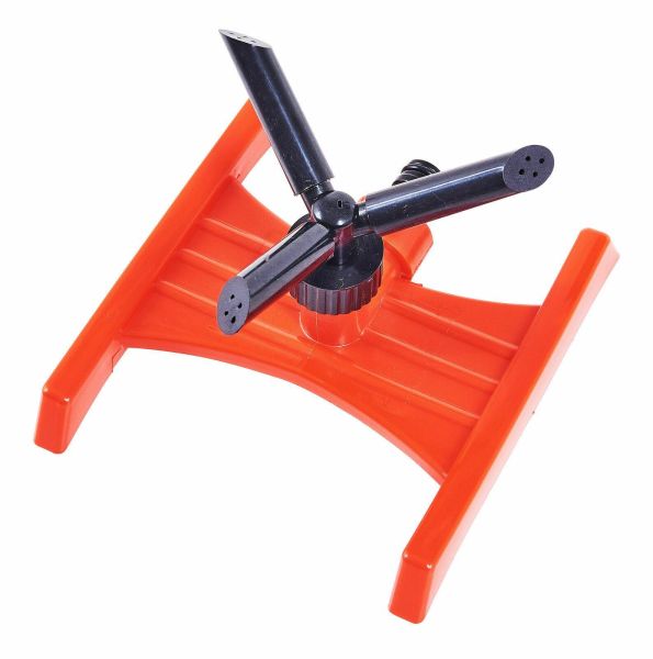 3 ARMED GARDEN SPRINKLER LAWN WATERING GRASS GARDEN FLOWER HOSE PIPE 3 NOZZLES - Image 3